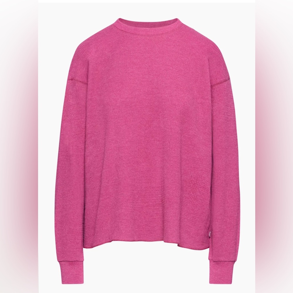 waffle boxy long sleeve too